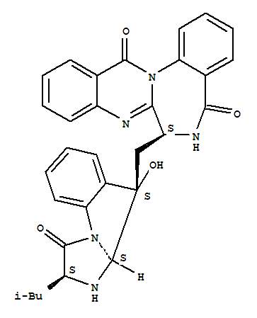 Asperlicin结构式