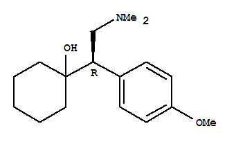 Structure of R-VENLAFAXINE