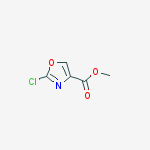 Structure of methyl 2-chloro-1,3-oxazole-4-carboxylate