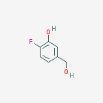Structure of 2-fluoro-5-(hydroxymethyl)phenol