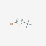 Structure of 2-BROMO-5-(TERT-BUTYL)THIOPHENE