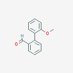 Structure of 2'-METHOXY[1,1'-BIPHENYL]-2-CARBOXALDEHYDE