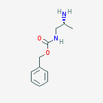 Structure of N-[(2R)-2-AMINOPROPYL]CARBAMIC ACID PHENYLMETHYL ESTER
