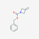 Structure of phenylmethyl 3-methylideneazetidine-1-carboxylate
