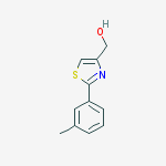 Structure of (2-M-TOLYL-THIAZOL-4-YL)-METHANOL
