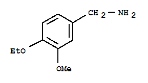 Structure of 3-METHOXY-4-ETHOXYBENZYLAMINE