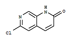 Structure of 6-CHLORO-1,7-NAPHTHYRIDIN-2(1H)-ONE