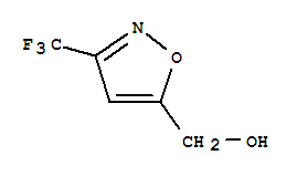 Structure of 5-ISOXAZOLEMETHANOL,3-(TRIFLUOROMETHYL)-