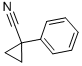 Structure of 1-PHENYL-1-CYCLOPROPANECARBONITRILE