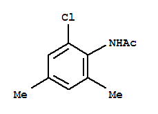 Structure of 2-CHLORO-4,6-DIMETHYL ACETANILIDE