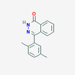 4-(2,5-DIMETHYL-PHENYL)-2H-PHTHALAZIN-1-ONE结构式