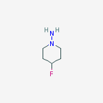 Structure of 4-Fluoro-piperidin-1-ylamine