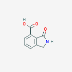 Structure of 3-OXO-2,3-DIHYDRO-1H-ISOINDOLE-4-CARBOXYLIC ACID