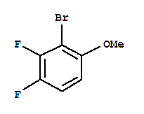 Structure of 2-BROMO-3,4-DIFLUOROANISOLE
