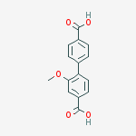 Structure of 4-(4-carboxyphenyl)-3-methoxybenzoic Acid