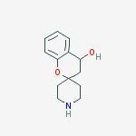 Structure of 3,4-dihydrospiro[chromene-2,4-piperidin]-4-ol