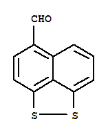 Naphtho[1,8-cd]-1,2-dithiole-5-carboxaldehyde结构式