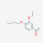 4-BUTOXY-3-ETHOXY-BENZALDEHYDE结构式