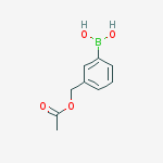 Structure of 3-(Acetoxymethyl)phenylboronic acid