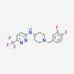 Structure of JNJ 37822681 DIHYDROCHLORIDE