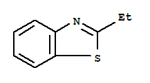 Structure of Benzothiazole, 2-ethyl-