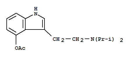 Structure of 4-Acetoxy-DIPT