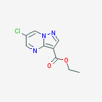 Structure of Ethyl 6-chloropyrazolo[1,5-a]pyrimidine-3-carboxylate
