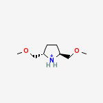 Structure of (S,S)-(+)-2,5-BIS(METHOXYMETHYL)PYRROLIDINE