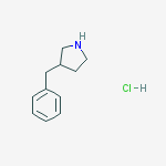 Structure of 3-BENZYL-PYRROLIDINE HCL