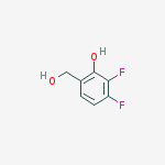 Structure of Benzenemethanol,  3,4-difluoro-2-hydroxy-