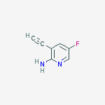 Structure of 3-Ethynyl-5-fluoropyridin-2-amine