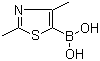 Structure of (2,4-Dimethylthiazol-5-yl)boronic acid