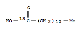 Structure of DODECANOIC ACID-1-13C