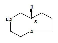 (S)-1,4-氮杂双环[4.3.0]壬烷结构式