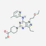 PDE5 INHIBITOR 42结构式