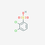 2,3-Dichloro-benzenesulfonic acid结构式