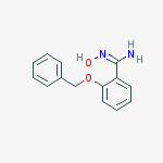 Structure of 2-BENZYLOXY-BENZAMIDE OXIME