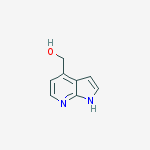 Structure of 4-HYDROXYMETHYL-7-AZAINDOLE