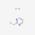 Structure of 2-(CHLOROMETHYL)PYRIMIDINE HYDROCHLORIDE