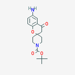 Structure of 6-AMINOSPIRO[CHROMENE-2,4'-1'-TERT-BUTYL CARBOXYLATEPIPERIDIN]-4-(3H)-ONE,97%
