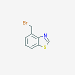 Structure of 4-(bromomethyl)-1,3-benzothiazole