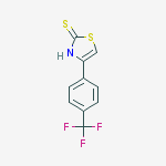 Structure of 4-[4-(Trifluoromethyl)phenyl]thiazole-2-thiol