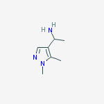 Structure of 1-(1,5-DIMETHYL-1 H-PYRAZOL-4-YL)-ETHYLAMINE
