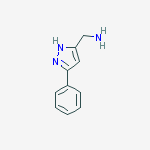 Structure of 3-(AMinoMethyl)-5-phenylpyrazole
