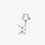 Structure of 1-(1H-pyrazol-1-yl)propan-2-amine