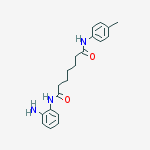 Structure of N1-(2-Aminophenyl)-N7-(4-methylphenyl)heptanediamide