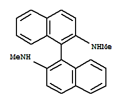 R-N,N-二甲基联萘胺结构式