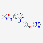 Structure of Irbinitinib