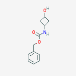 Structure of TRANS-BENZYL 3-HYDROXYCYCLOBUTYLCARBAMATE