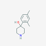 Structure of 4-(2,4-DIMETHYL-PHENYL)-PIPERIDIN-4-OL